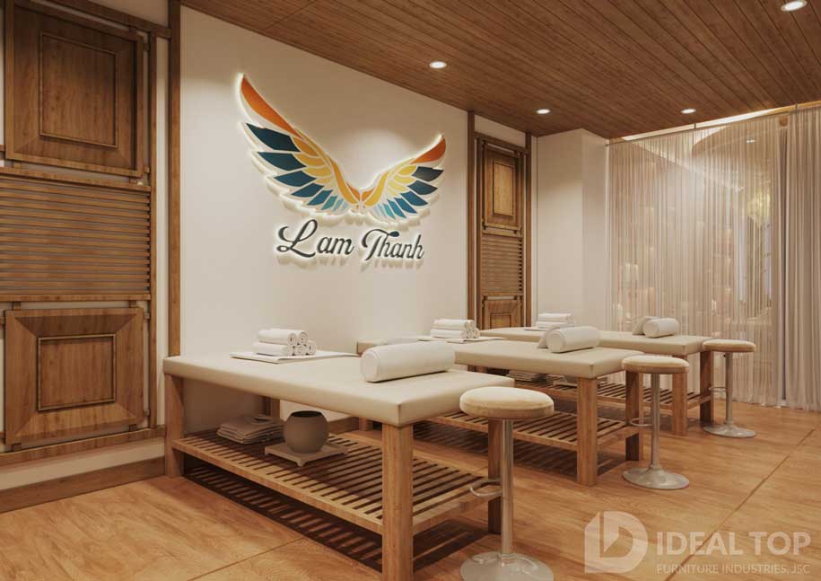 Thiết kế phòng chăm Vip tại spa Lam Thanh bởi Ideal Top