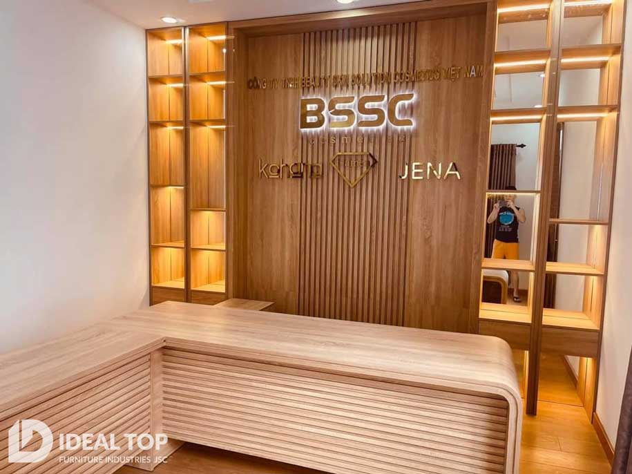 thiết kế spa đẹp BSSC Cosmetic tại Ideal Top