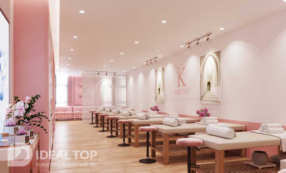 Thiết kế spa Kim My tại Hà Nội bỏi IDEAL TOP 16